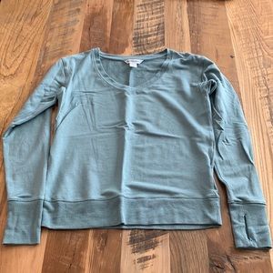 Athleta Sunrise V-Neck Sweatshirt